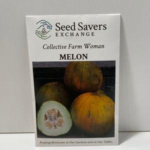 Collective Farm Woman Melon Heirloom Open Pollinated Seeds